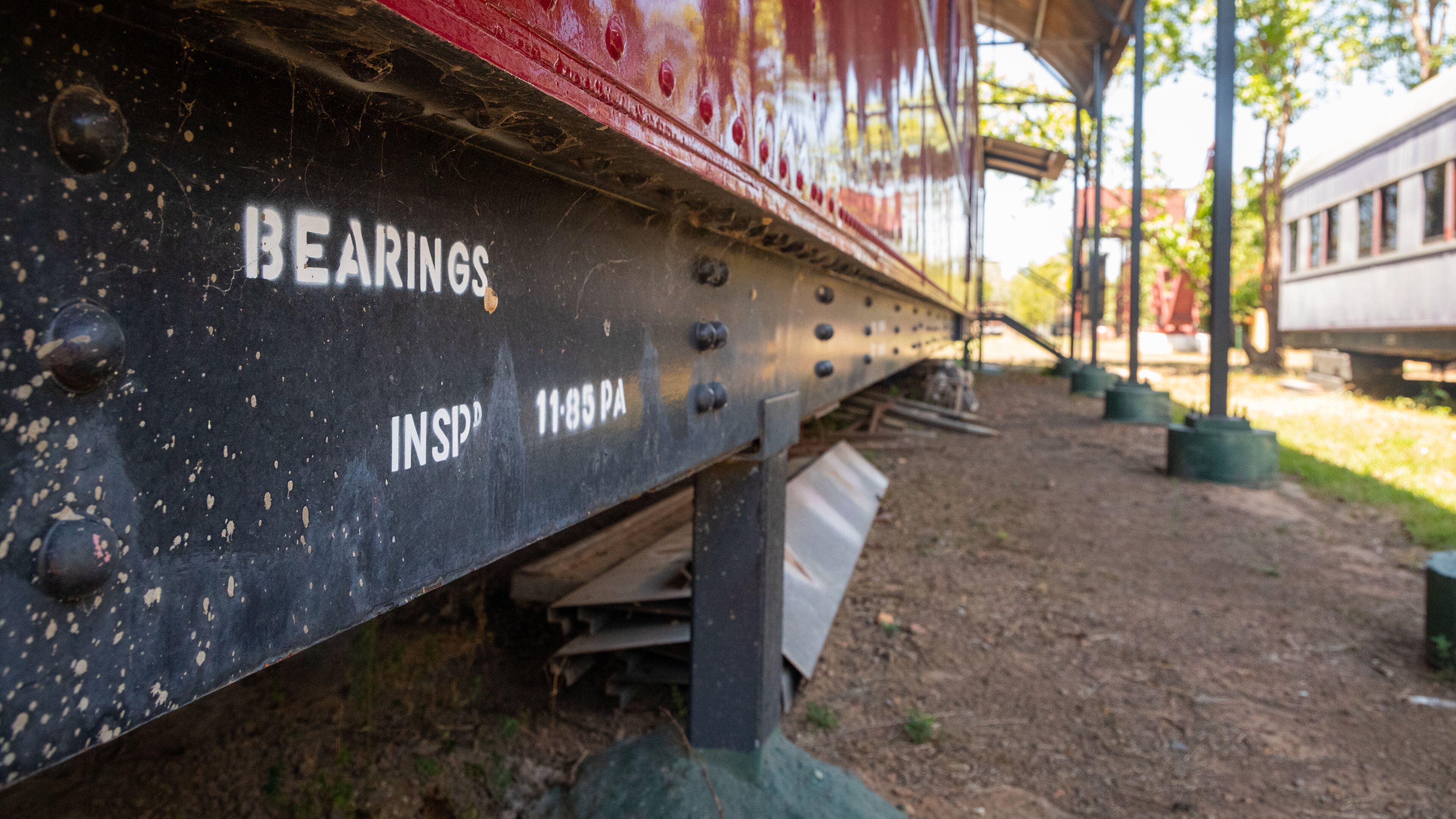 Adelaide River Railway Museum featuring railway items and signage