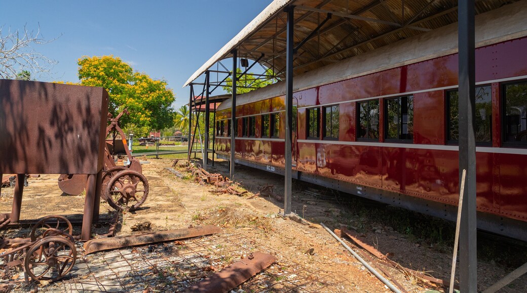 Adelaide River Railway Museum showing heritage elements