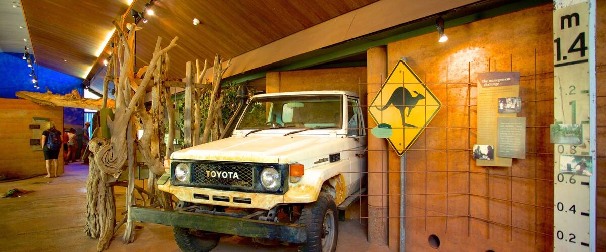 Kakadu National Park showing interior views