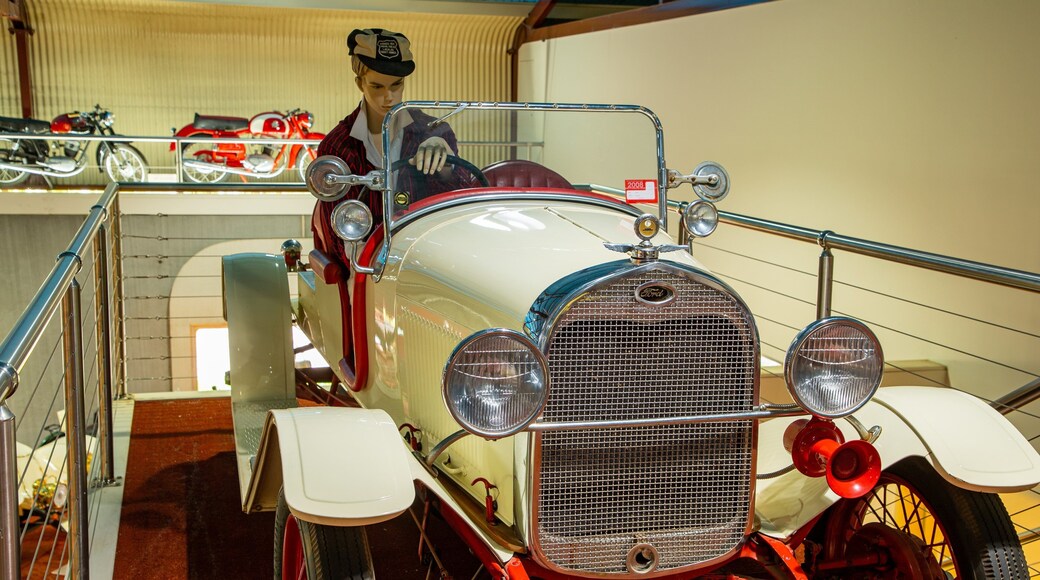 McFeeters Motor Museum which includes heritage elements and interior views
