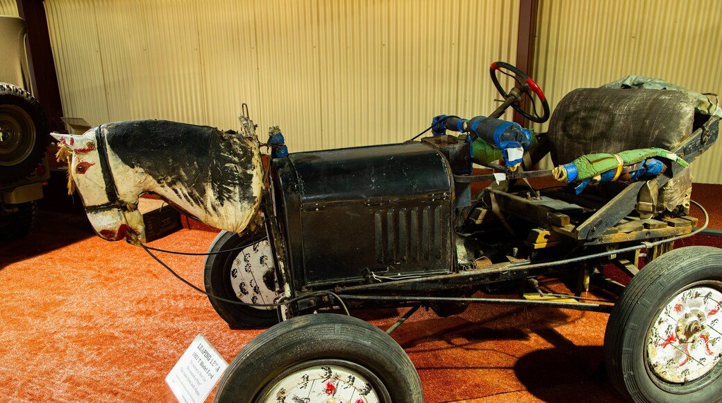 McFeeters Motor Museum featuring interior views and heritage elements