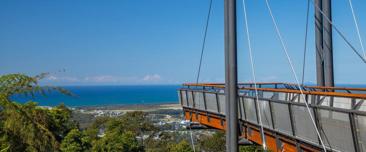 Forest Sky Pier showing general coastal views and views