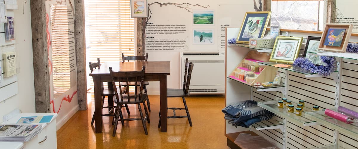 Stanthorpe Visitor Information Centre featuring interior views