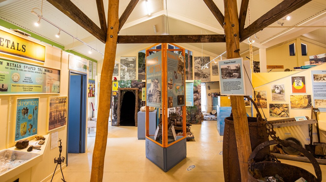 Herberton Mining Museum and Visitor Information Centre which includes interior views