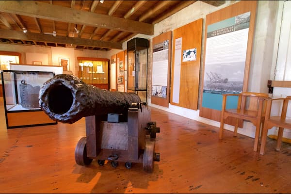 Norfolk Island which includes interior views, heritage elements and military items