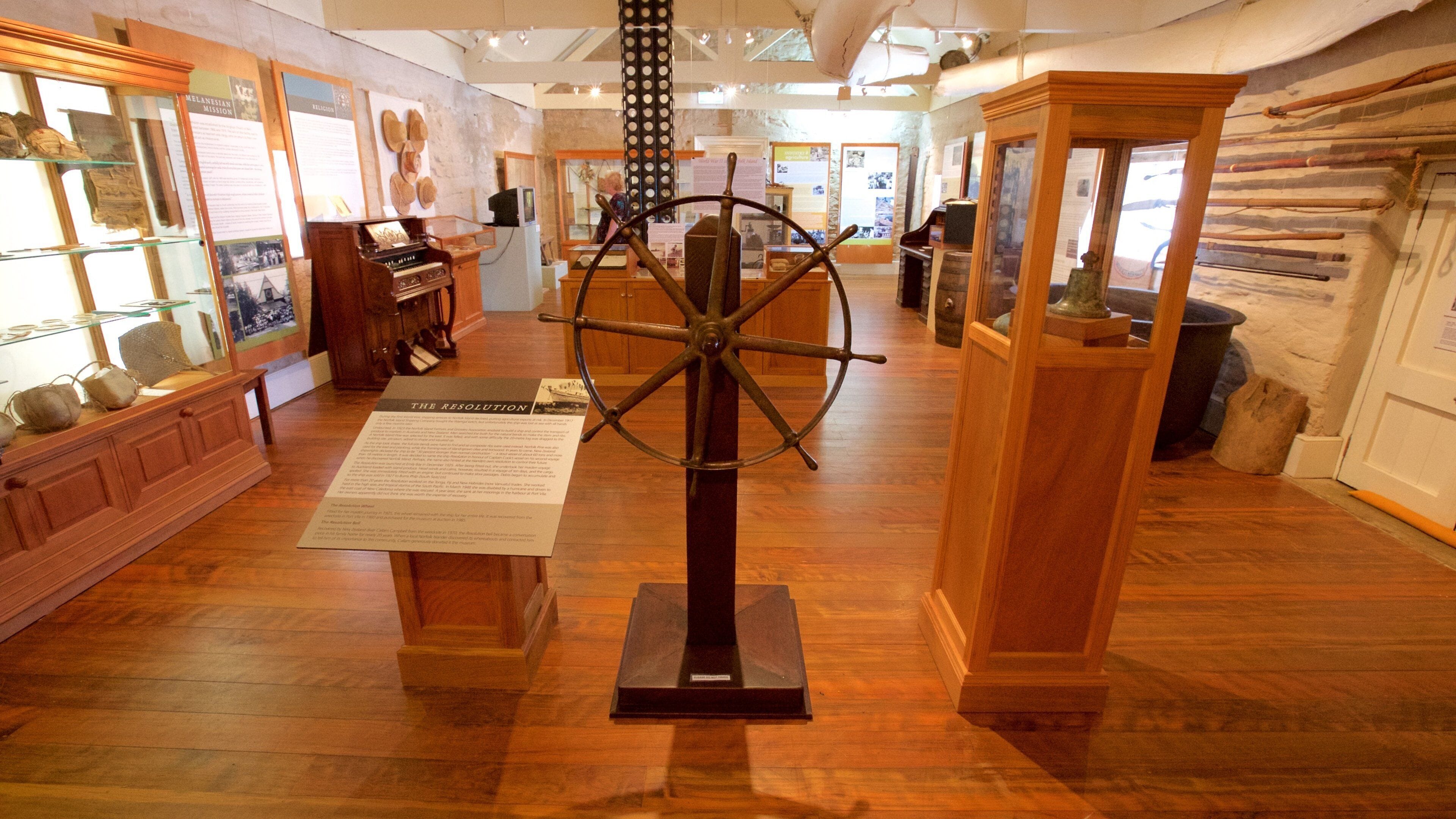 Norfolk Island featuring interior views