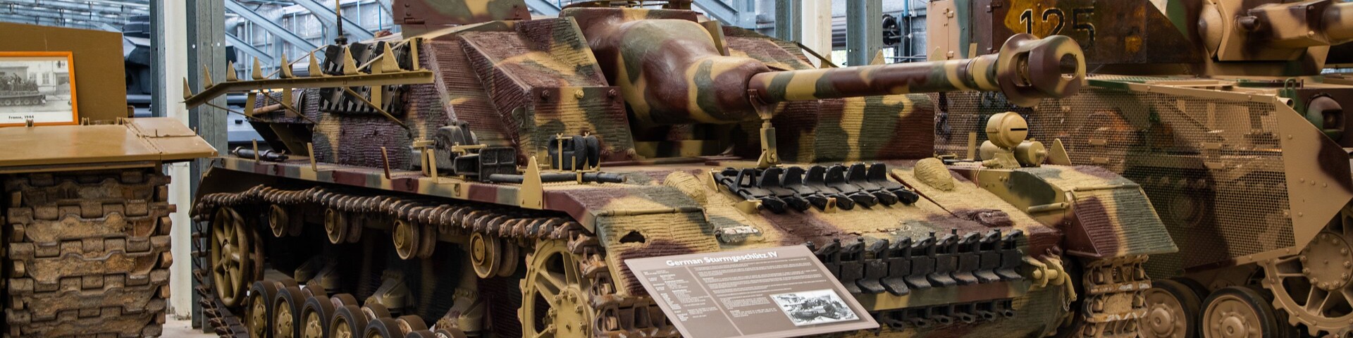 Australian Armour and Artillery Museum which includes interior views and military items