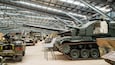 Australian Armour and Artillery Museum featuring interior views and military items
