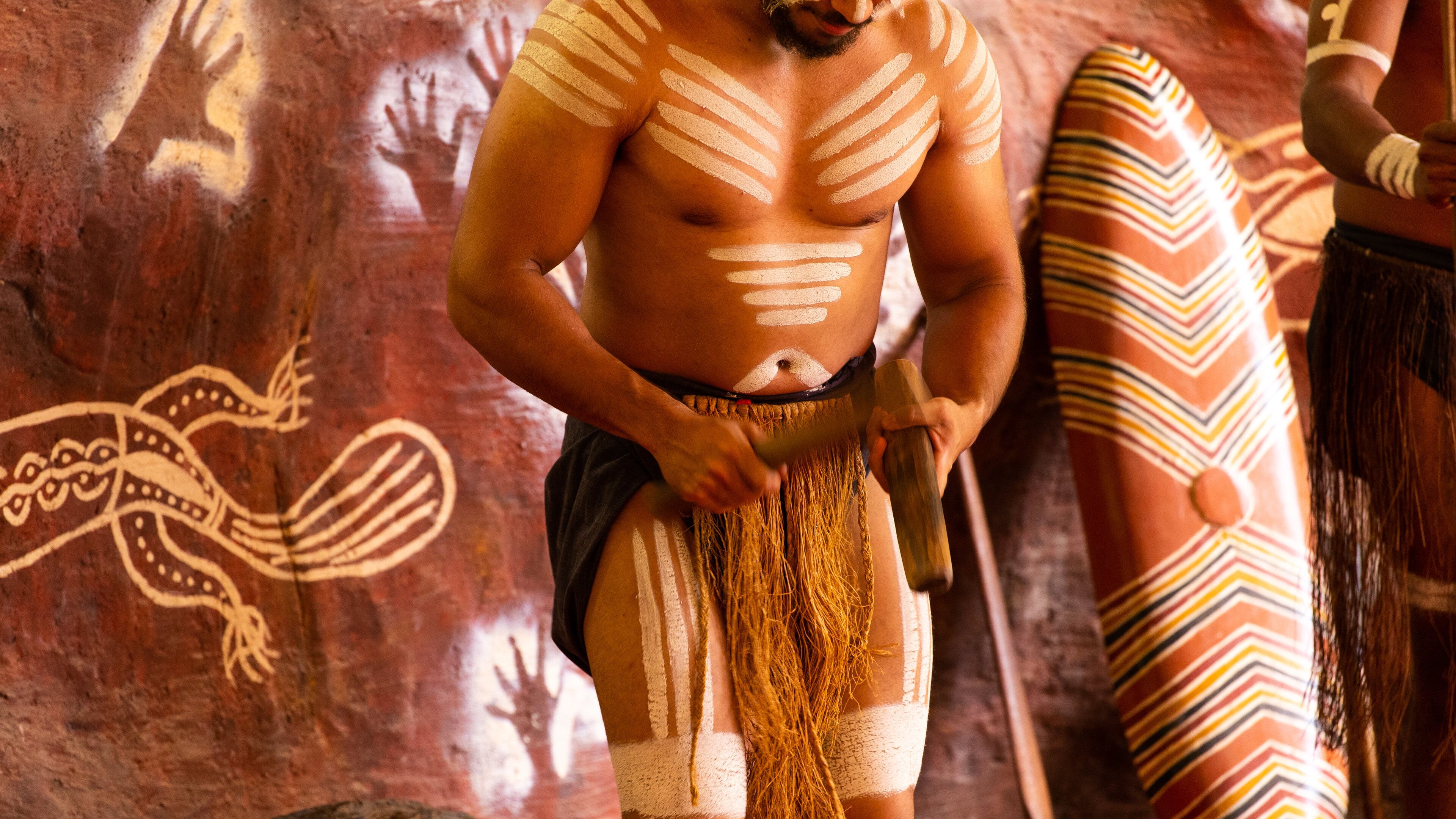 Rainforestation Nature Park which includes performance art and indigenous culture as well as an individual male