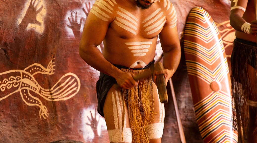 Rainforestation Nature Park which includes performance art and indigenous culture as well as an individual male