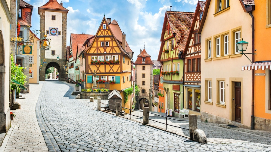 Rothenburg ob der Tauber, Bavaria, Germany