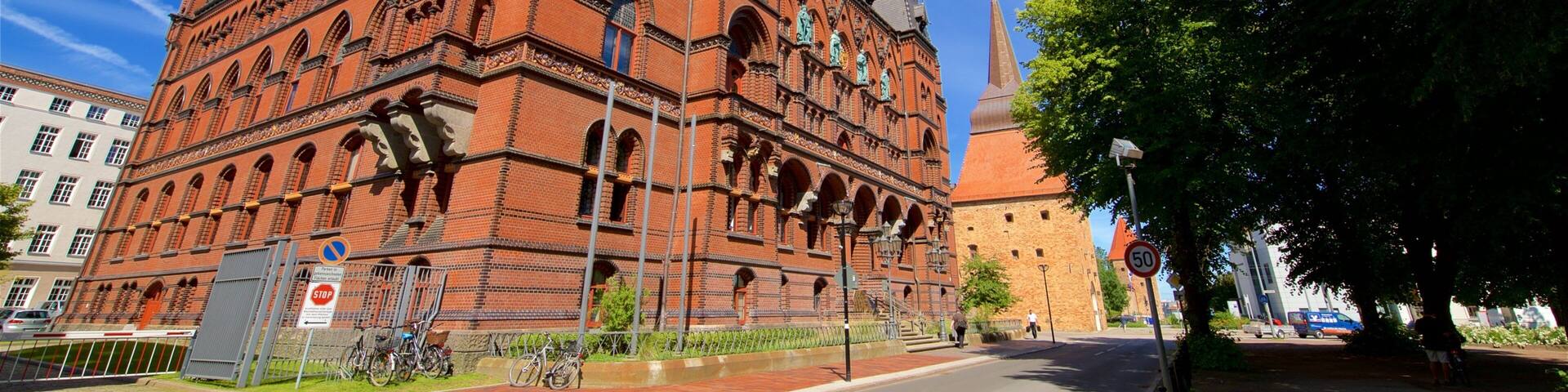 Ständehaus mit einem historische Architektur