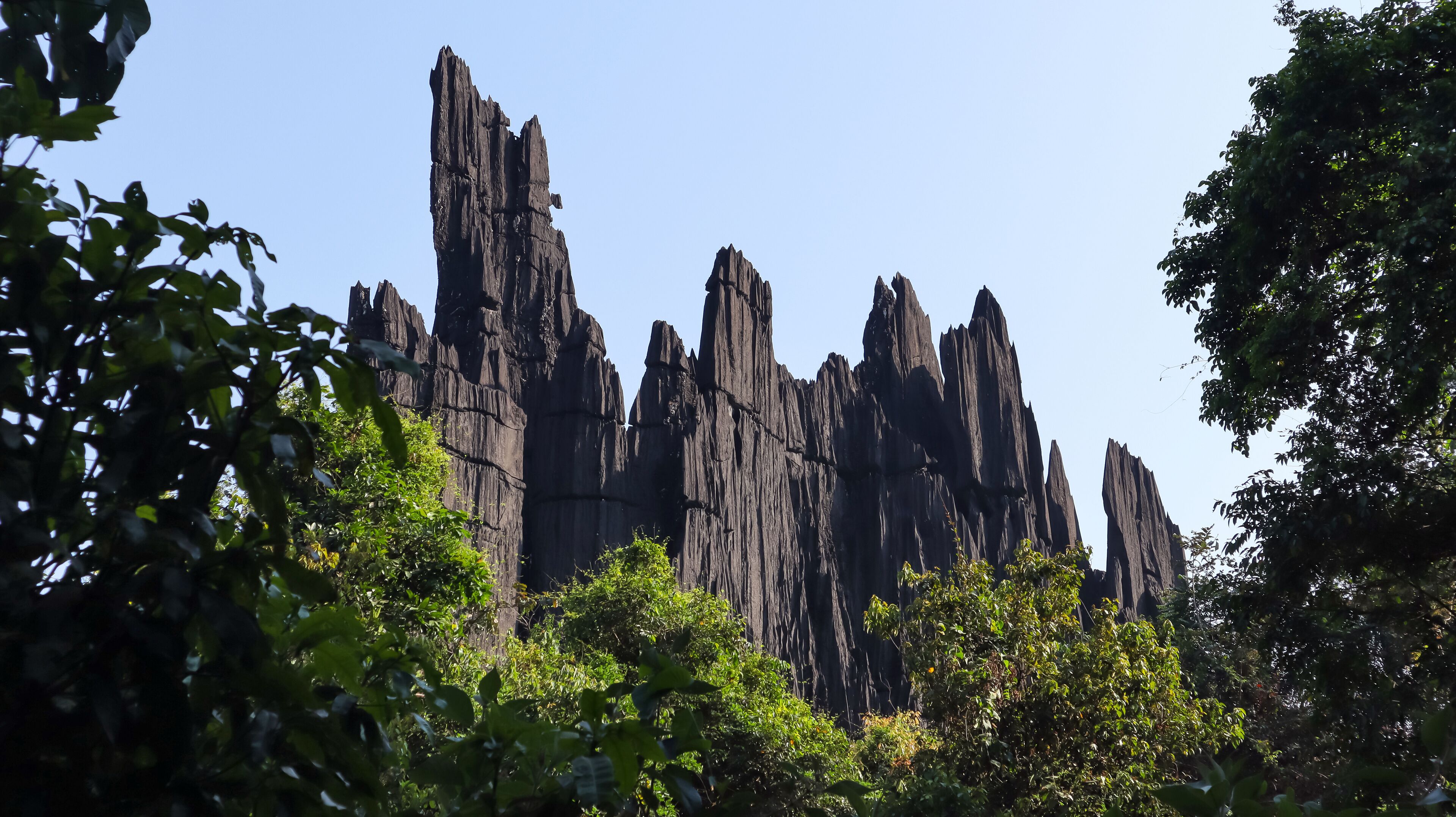 Beautiful View of Yana Caves, Uttara Kannada, Karnataka, India
