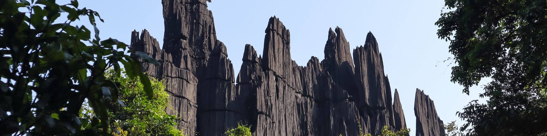 Beautiful View of Yana Caves, Uttara Kannada, Karnataka, India