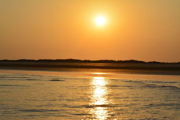 Sunset at Manginapudi Beach, Machilipatnam, Andhra Pradesh