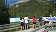 Yoho National Park featuring tranquil scenes, views and signage