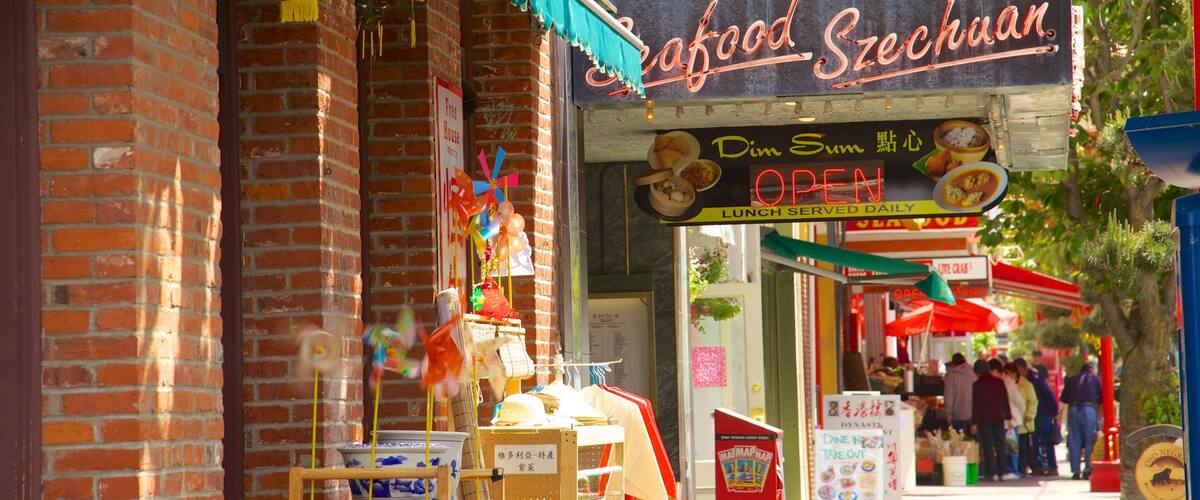 Victoria das einen Stadt, Straßenszenen und Märkte