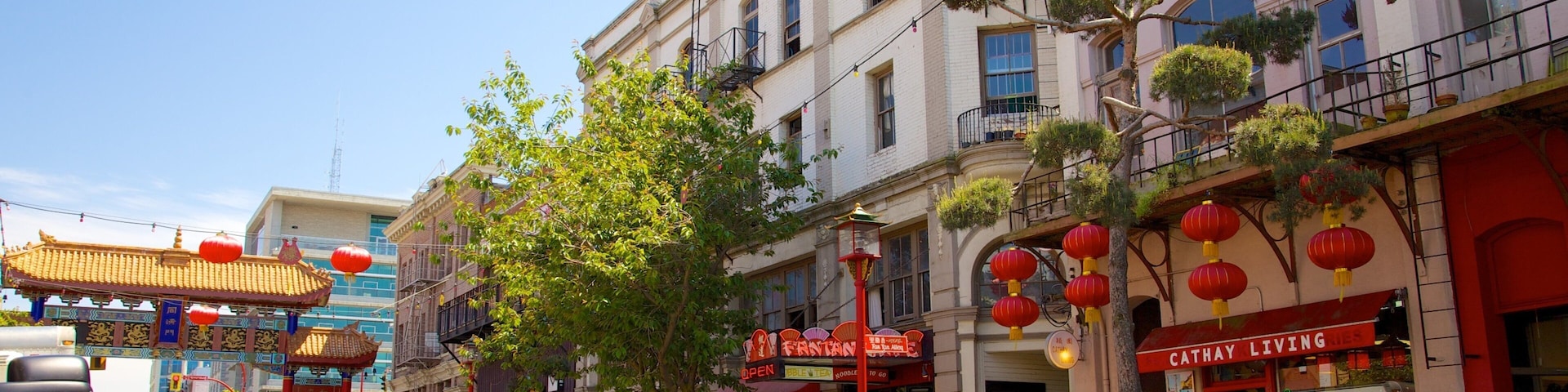 維多利亞 呈现出 房屋, 街道景色 和 城市