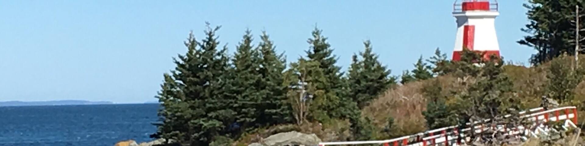 After visiting Campobello National Park we visited East Quoddy or Head Harbor Lighthouse.
Located on a island that can be accessed during low tide.
