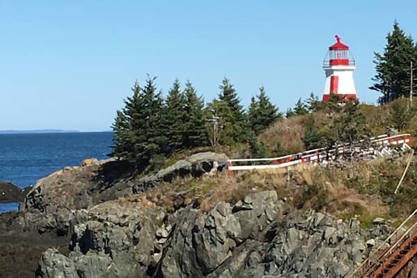 After visiting Campobello National Park we visited East Quoddy or Head Harbor Lighthouse.
Located on a island that can be accessed during low tide.