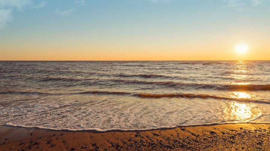 Cedar Dunes Beach at Sunset
