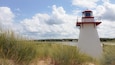 If you walk down the beach a little bit in Morelle, PEI and you're really into lighthouses, this place is picture perfect.