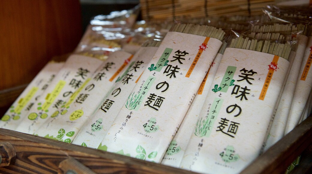 Michi-no-Eki Ogimi which includes markets