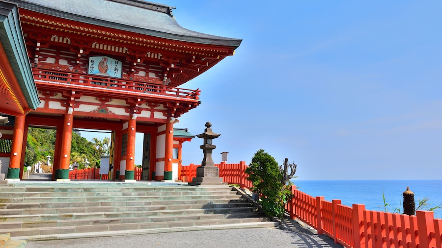 鵜戸神宮の門