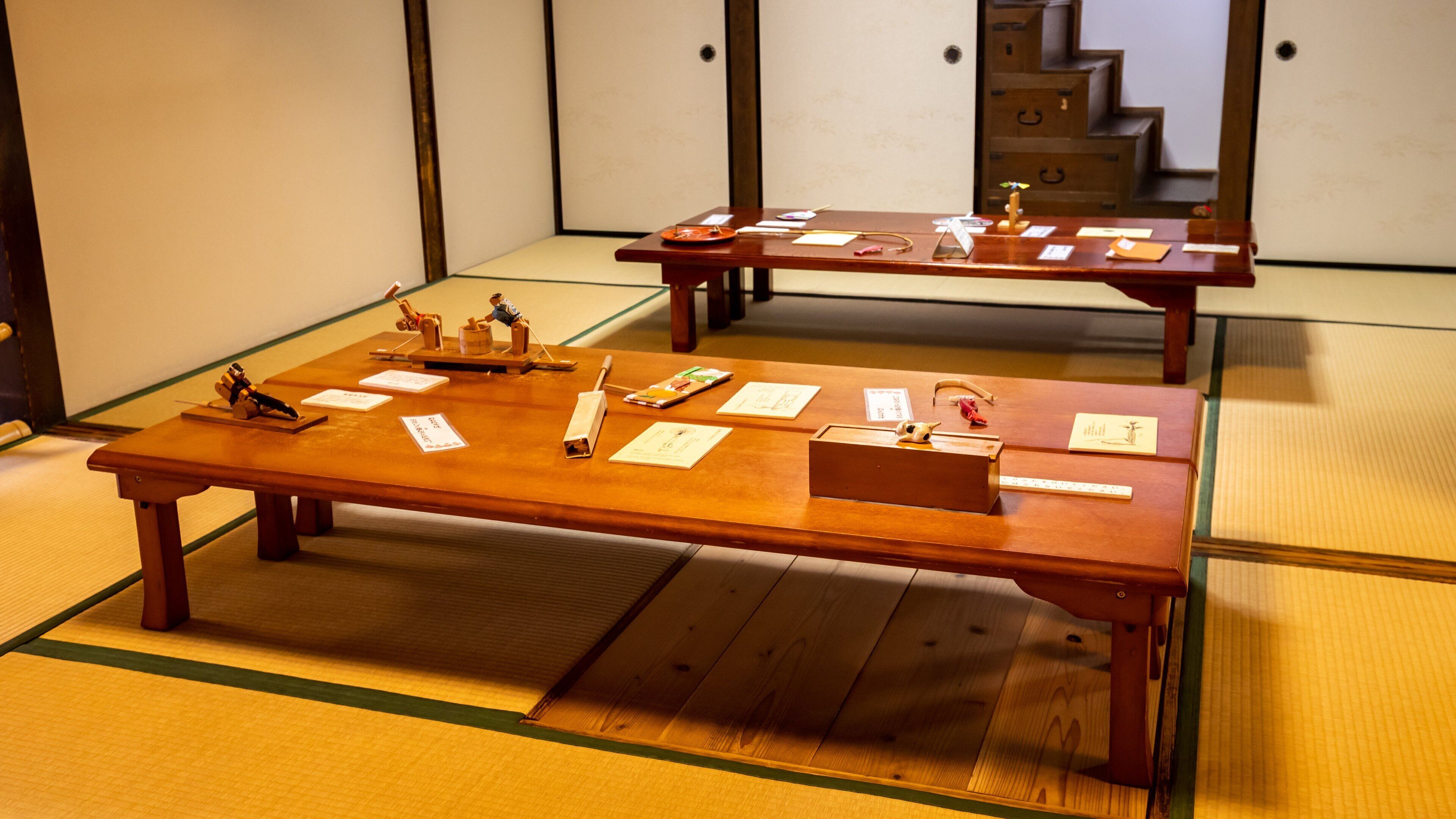 Naramachi Mechanical Toy Museum featuring interior views