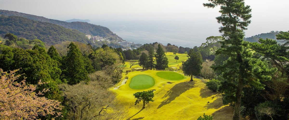 Atami Golf Club featuring tranquil scenes, golf and landscape views