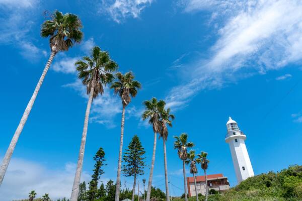 Nojimasaki lighthouse in Minamiboso-shi Chiba, Japan, Shutterstock ID 1188826132, SF SSA Case with Manager Approval: Case 07151371, Job: Prepay credit, Client/Licensee: , Other: