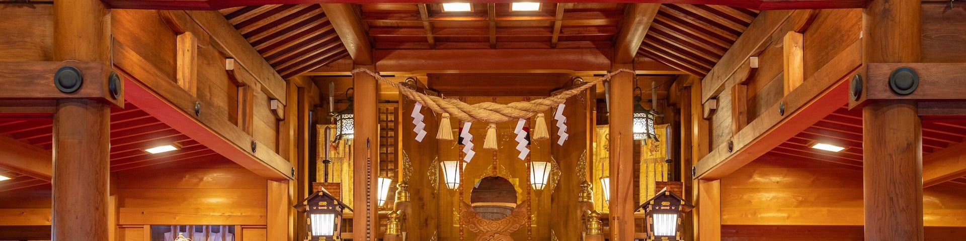 Toyama featuring a temple or place of worship, interior views and heritage elements