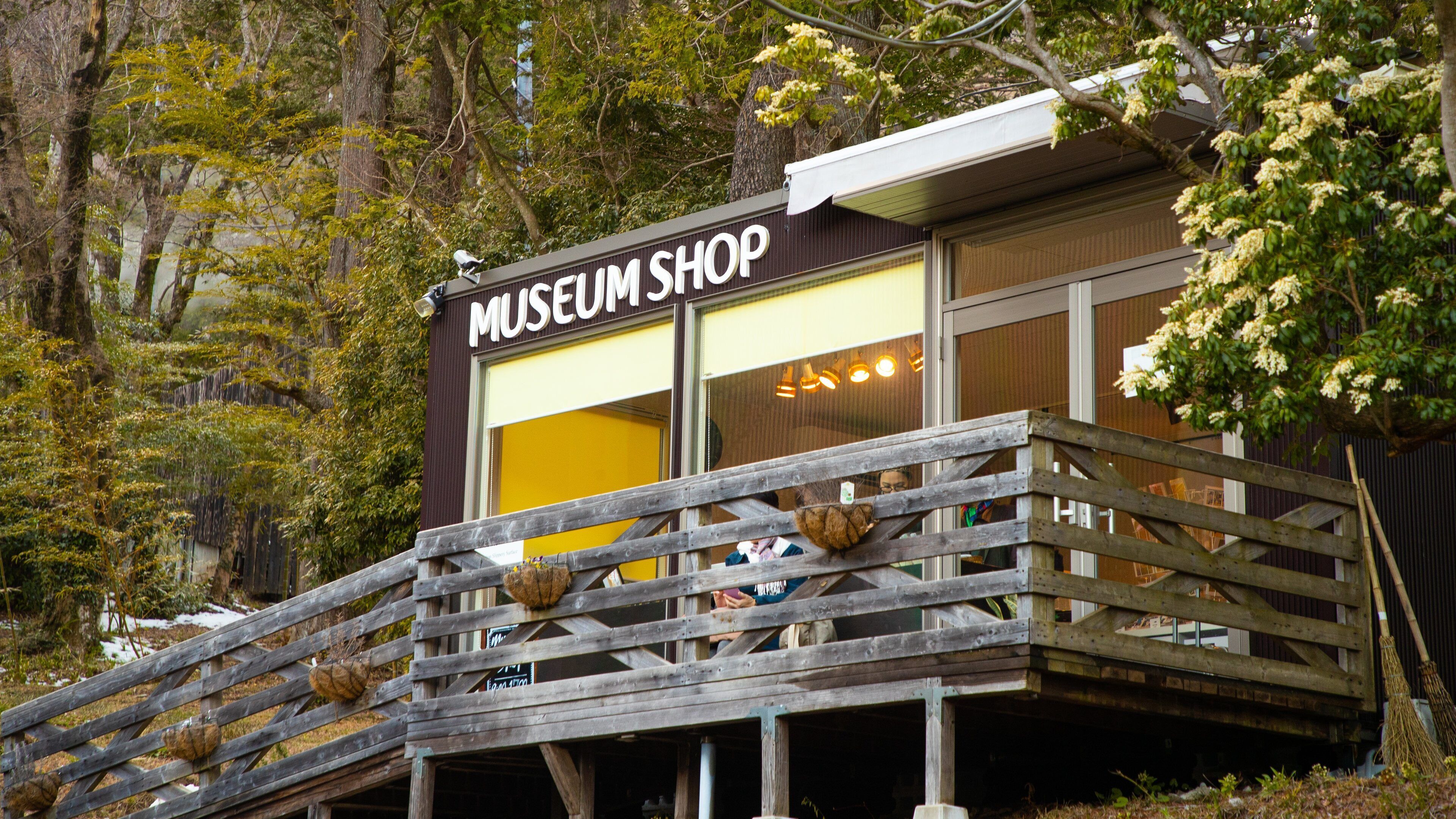 Okada Museum of Art which includes signage