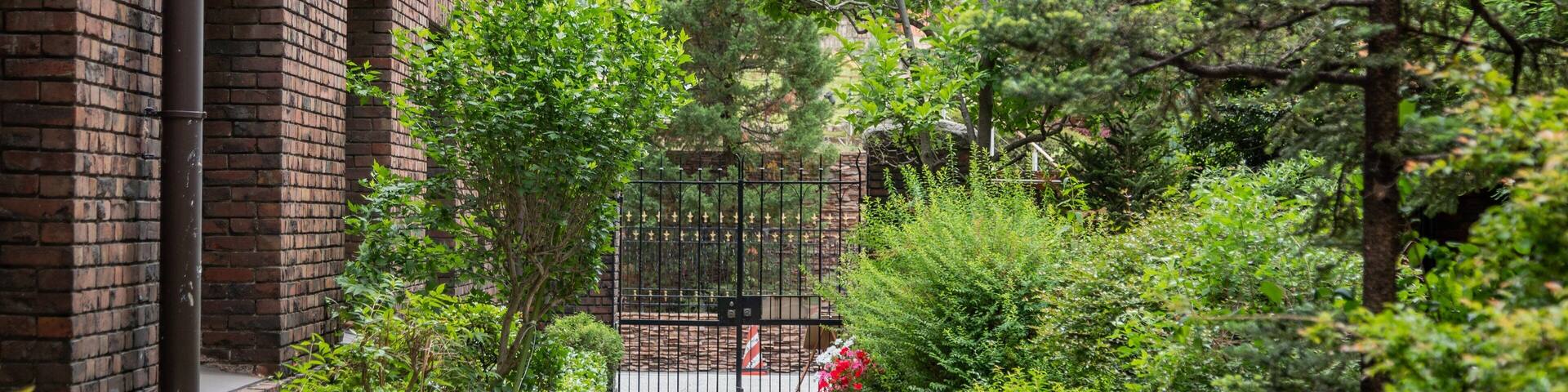 United Church of Christ in Japan Osaka showing a park