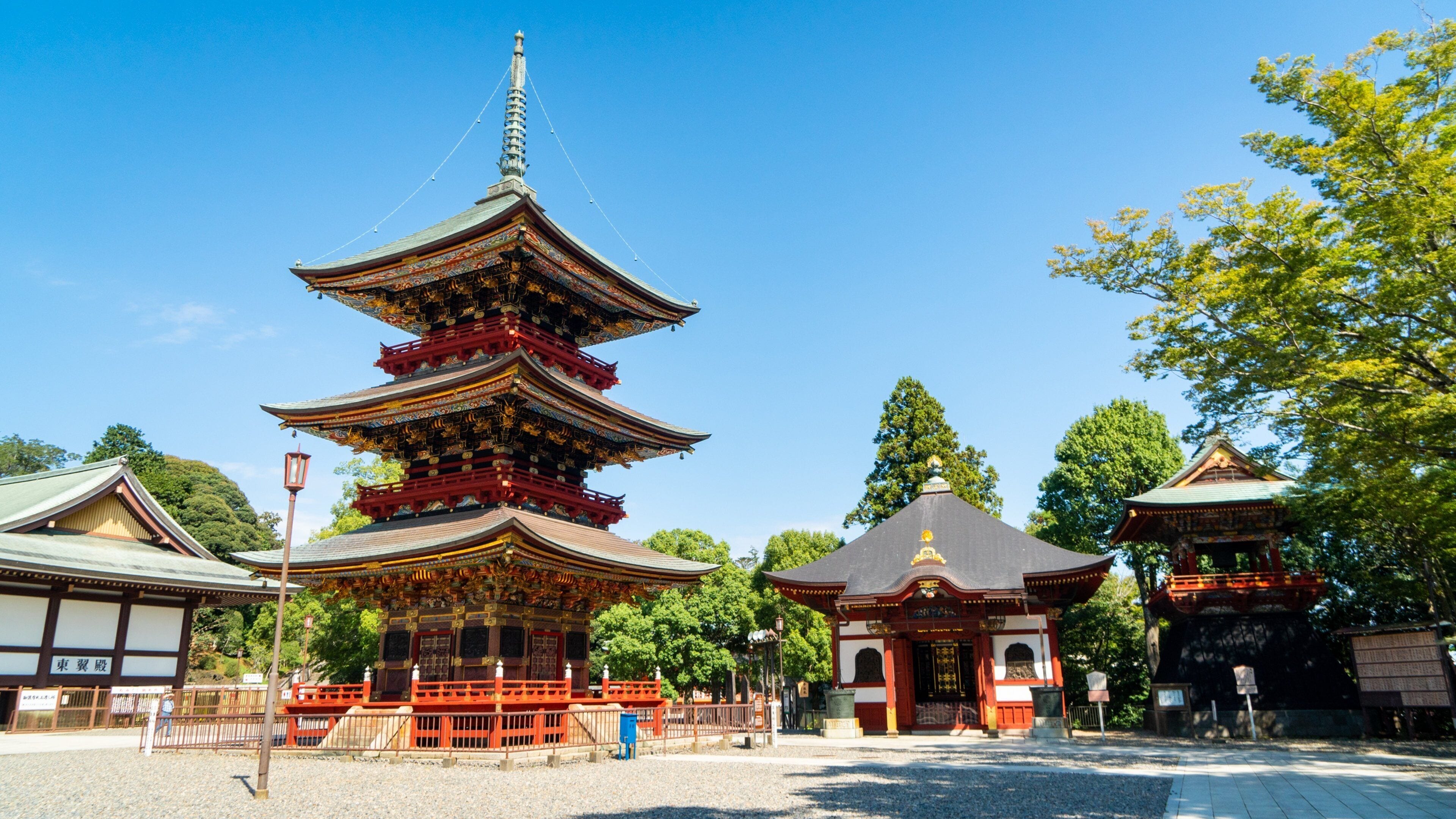 Narita Tourist Pavilion showing heritage elements