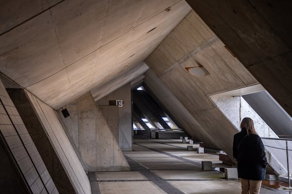 M-Wave Olympic Memorial Arena which includes interior views as well as an individual femail