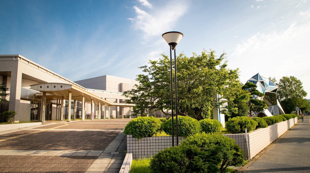 Asahikawa City Museum featuring a park