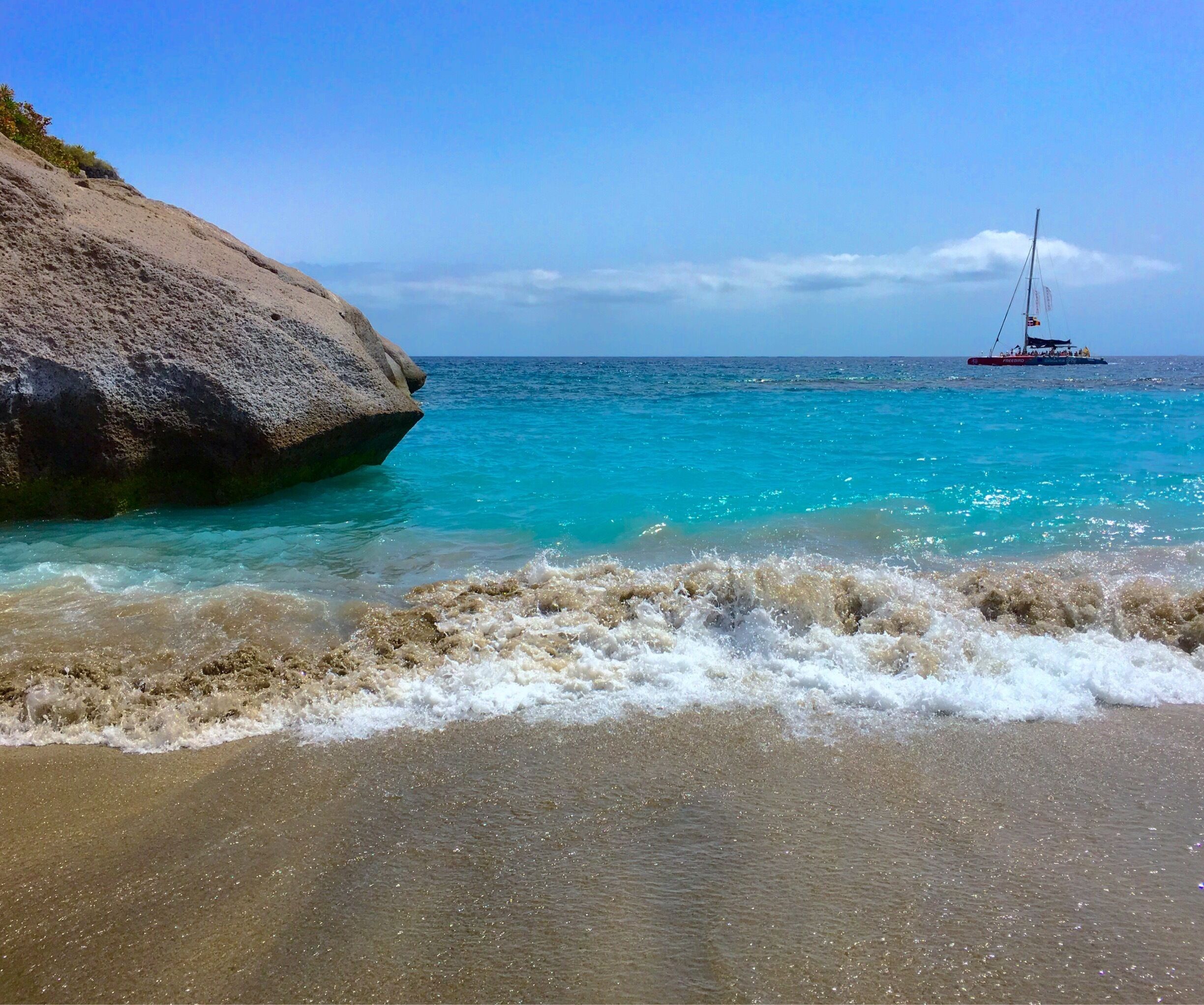 At Tenerife, I love the ocean :-)