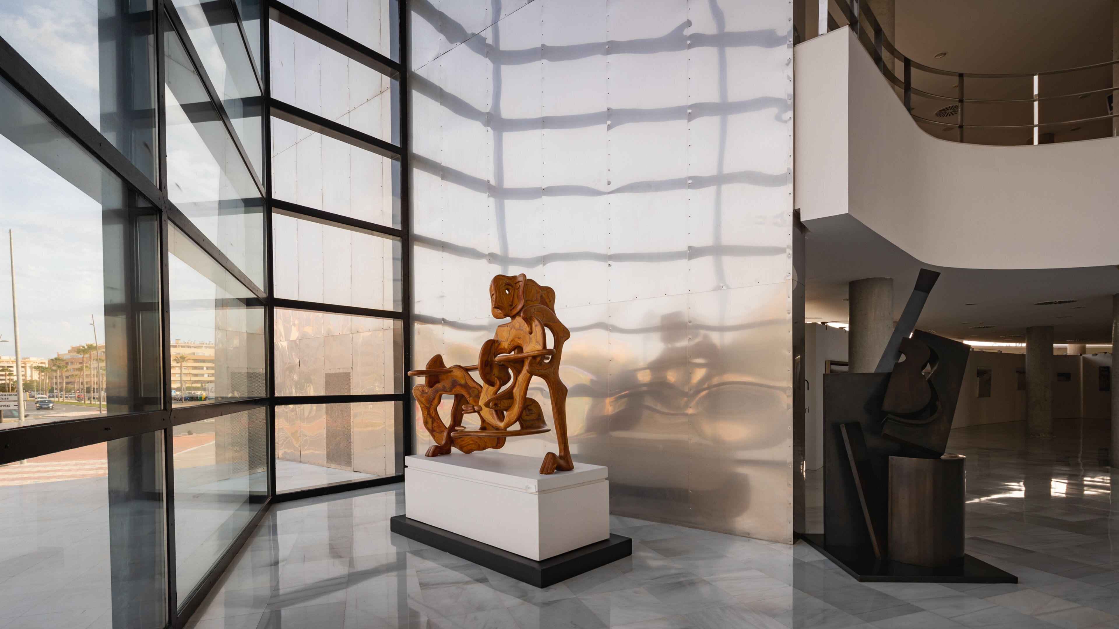 Teatro Auditorio Roquetas de Mar featuring art and interior views