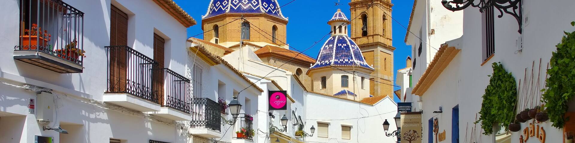Altea an der Costa Blanca, Spanien - Altea on Costa Blanca, Spain