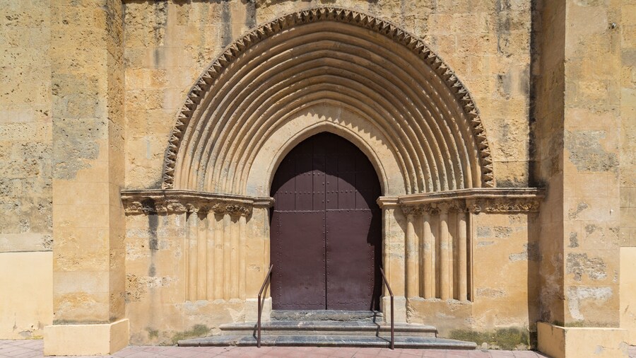 San Miguel Church showing heritage elements