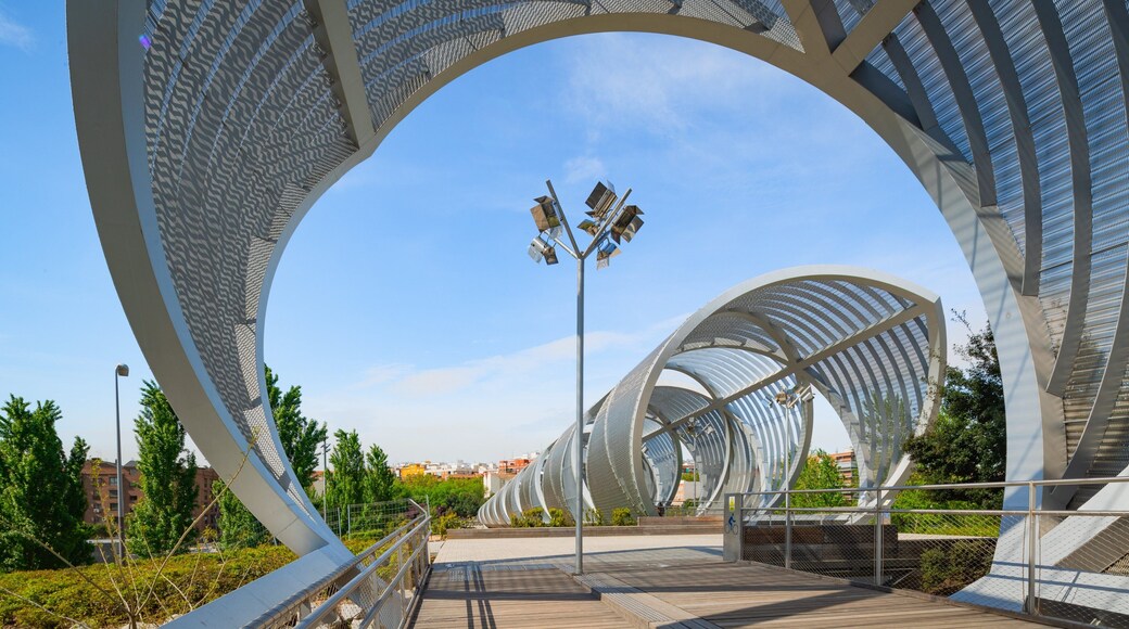 Puente Monumental Parque de Arganzuela showing a bridge
