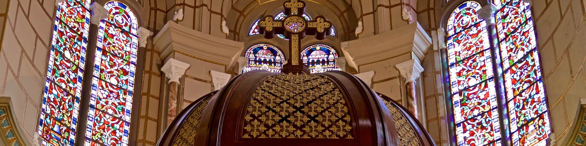 Church of San Juan featuring interior views, heritage elements and a church or cathedral