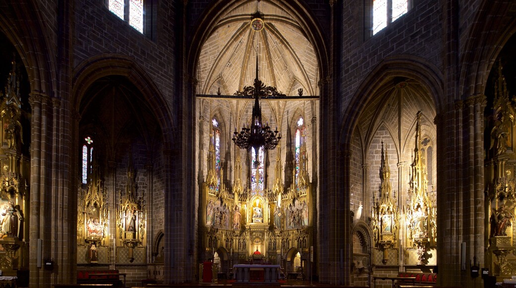 Church of San Saturnino which includes interior views, heritage elements and a church or cathedral