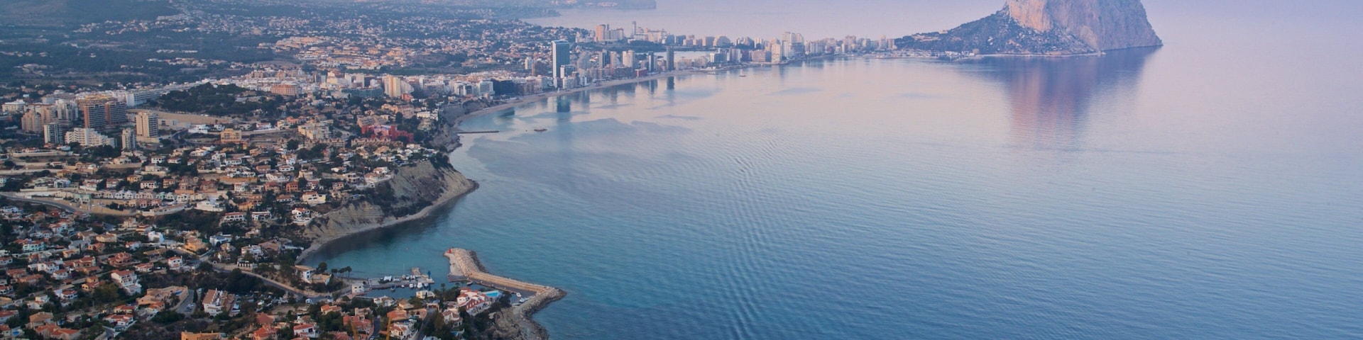 Mirador Monte Toix showing general coastal views, island views and mist or fog
