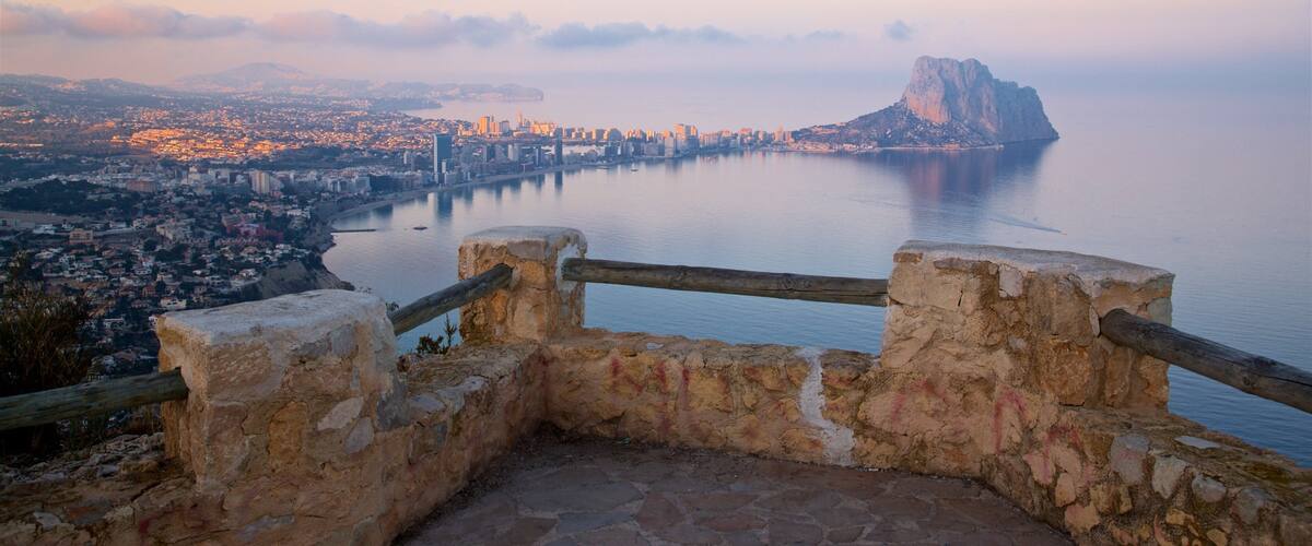 Mirador Monte Toix showing island views, landscape views and views