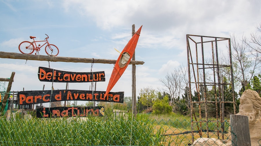 Parc Deltaventur Deltarium showing signage