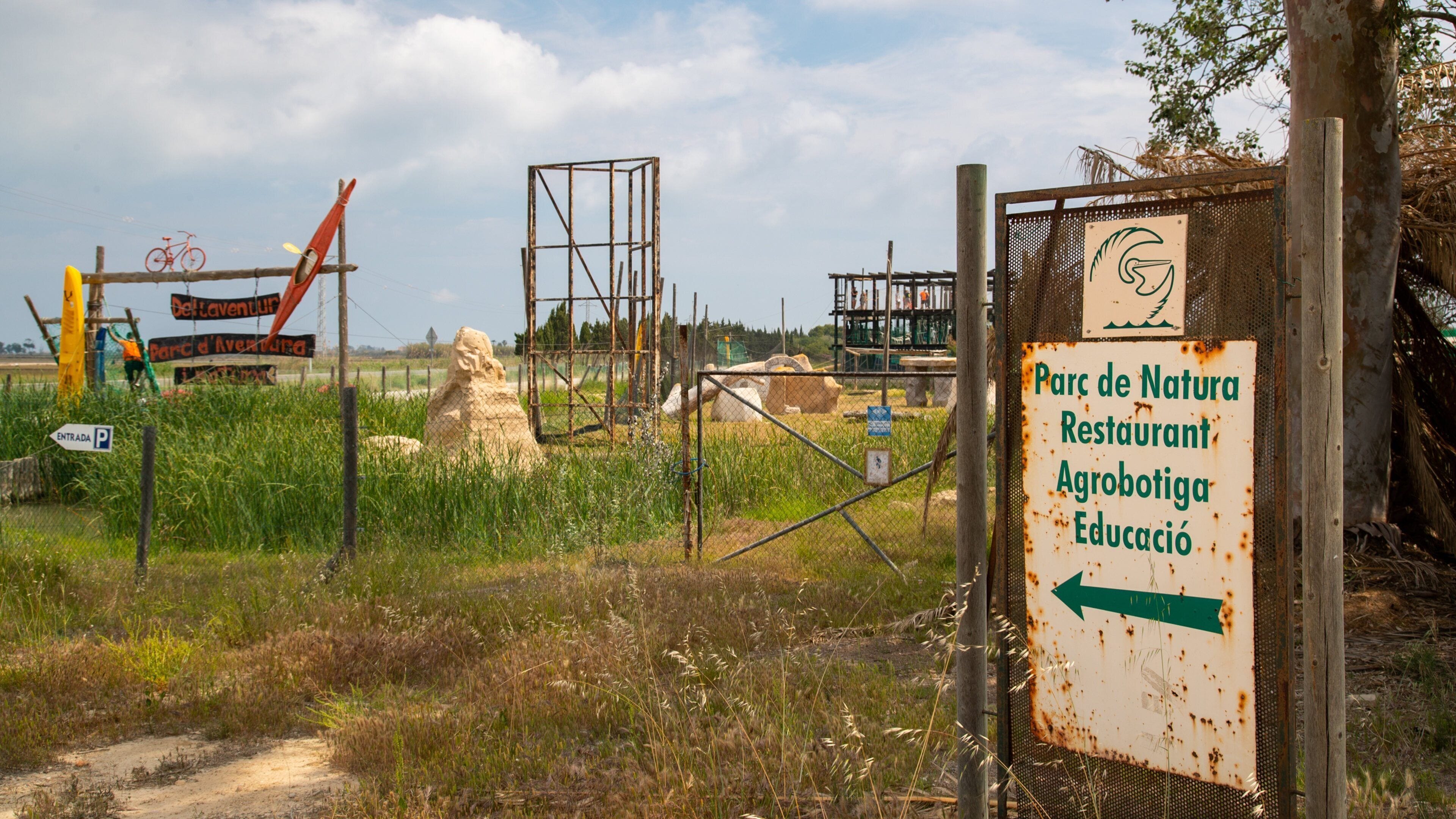 Parc Deltaventur Deltarium showing signage