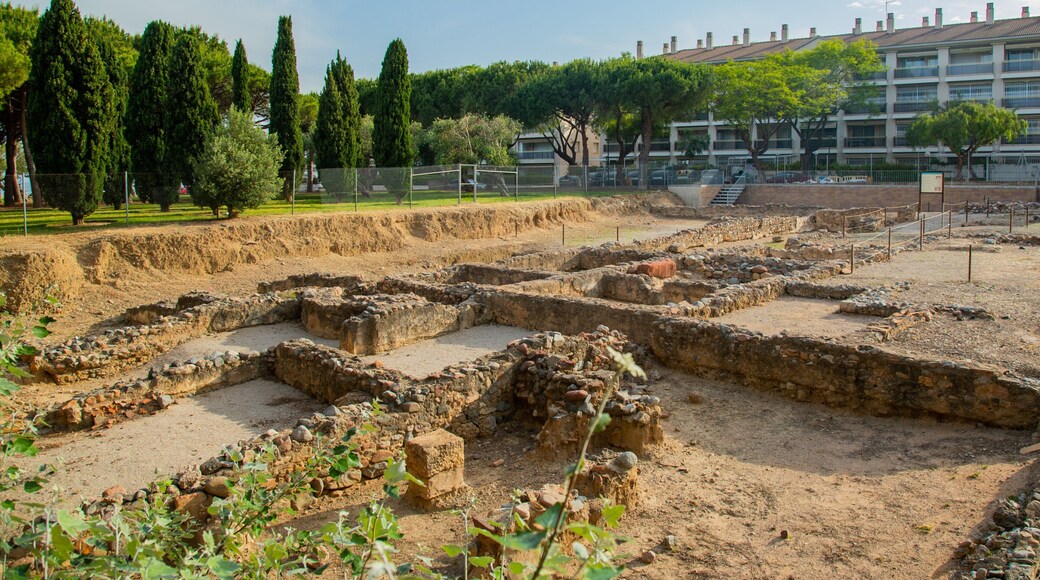La Llosa Roman Villa which includes a ruin and heritage elements