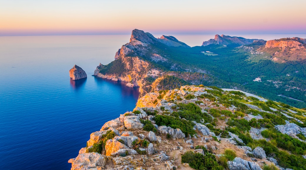 Es Colomer islet near cap formentor at Mallorca, Spain